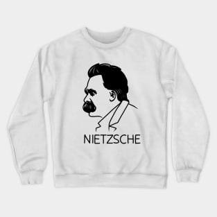 Friedrich Nietzsche Crewneck Sweatshirt